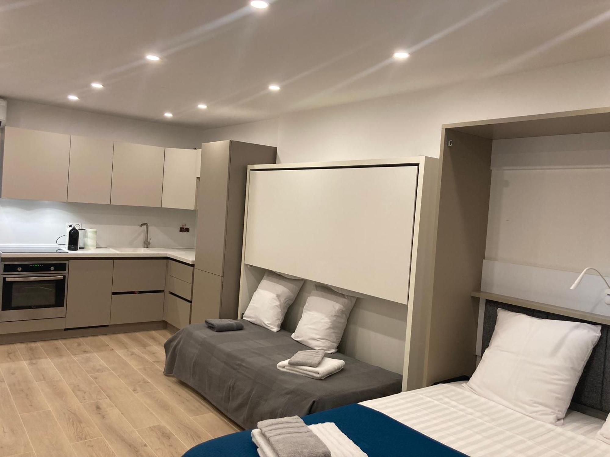 Studio La Cigale Bord De Mer 멍똥 외부 사진
